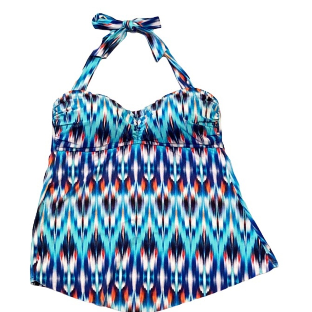 Liz Claiborne Tankini Halter Swimsuit Tops
